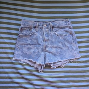 Stylish Light Blue Denim Women's Shorts